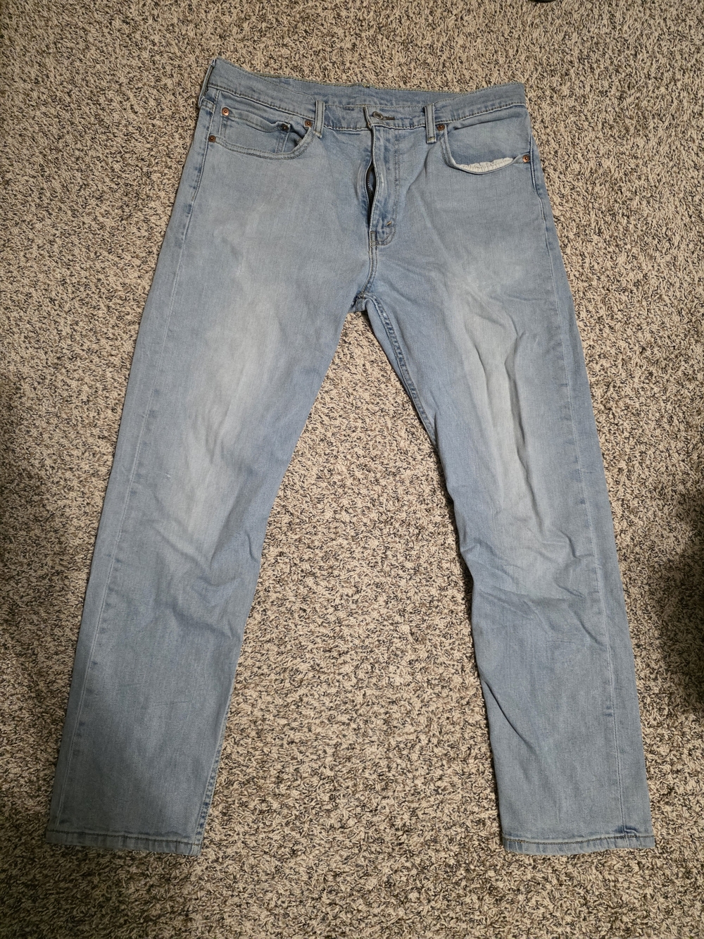 Levi's Light Blue Men's Straight Jeans